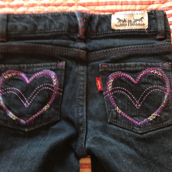 Toddler girls Levi’s jeans - Picture 3 of 6